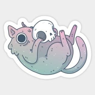 death cat Sticker